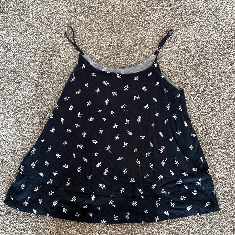 Old navy floral flowy tank top